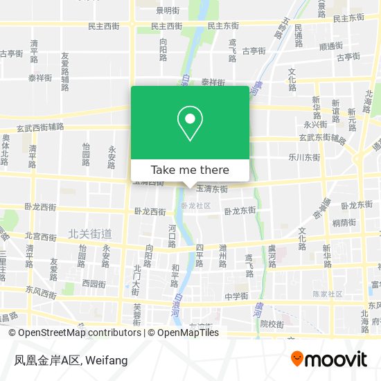 凤凰金岸A区 map