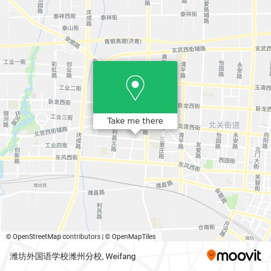 潍坊外国语学校潍州分校 map
