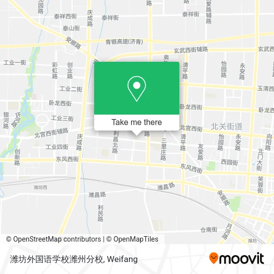 潍坊外国语学校潍州分校 map