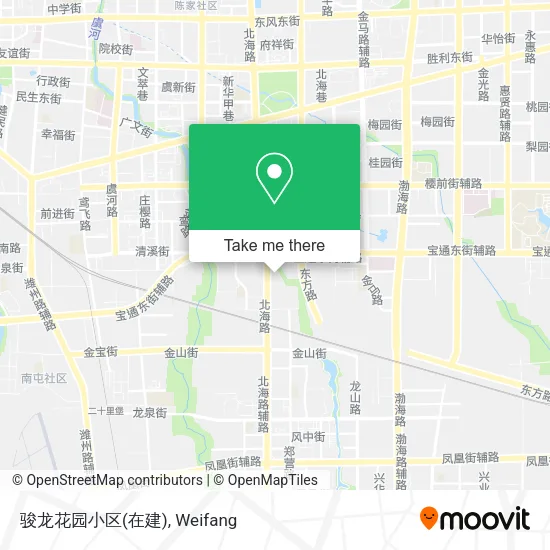 骏龙花园小区(在建) map