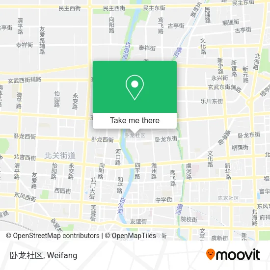 卧龙社区 map