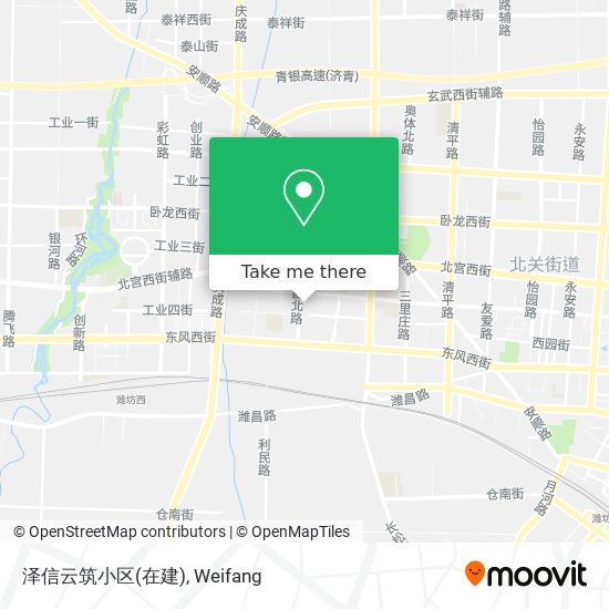 泽信云筑小区(在建) map