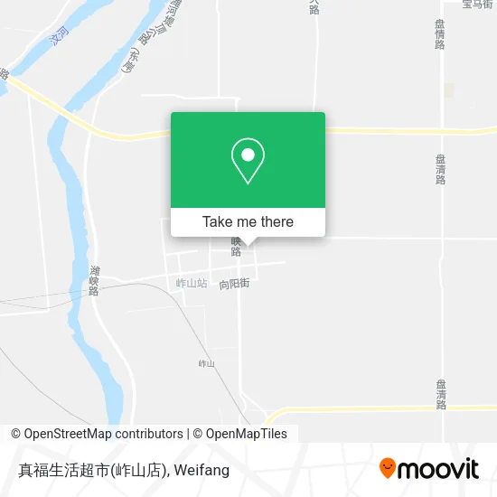 真福生活超市(岞山店) map