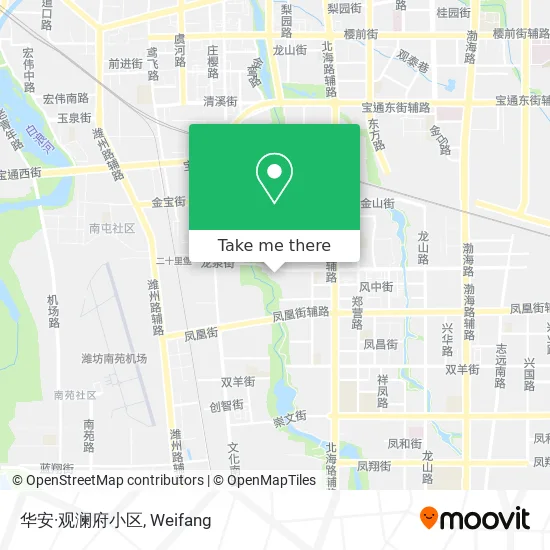 华安·观澜府小区 map