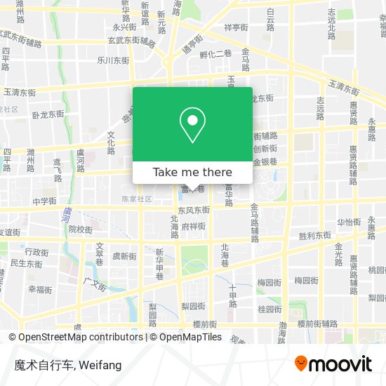魔术自行车 map