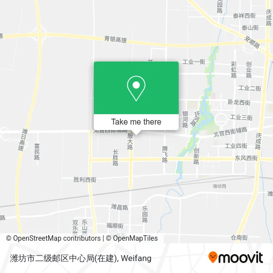 潍坊市二级邮区中心局(在建) map