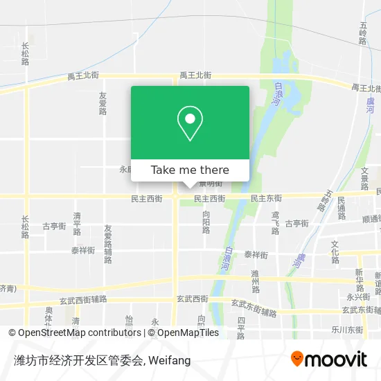 潍坊市经济开发区管委会 map