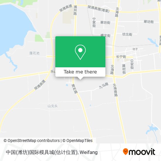 中国(潍坊)国际模具城(估计位置) map