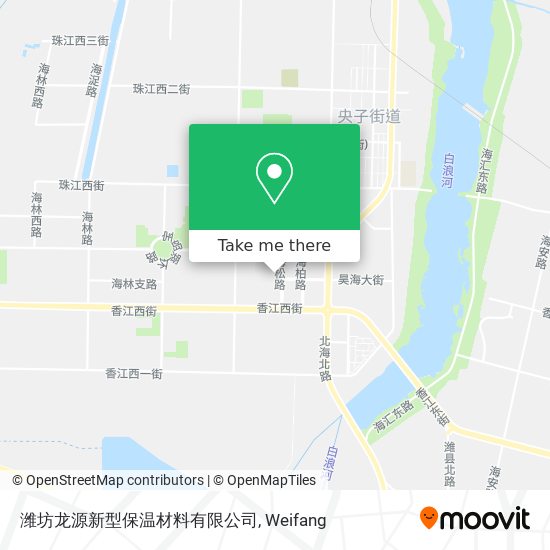 潍坊龙源新型保温材料有限公司 map
