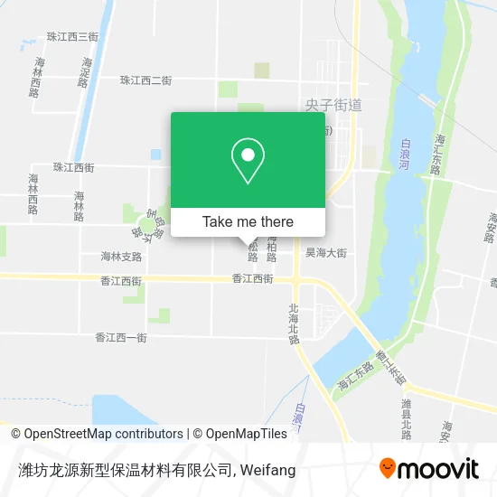 潍坊龙源新型保温材料有限公司 map
