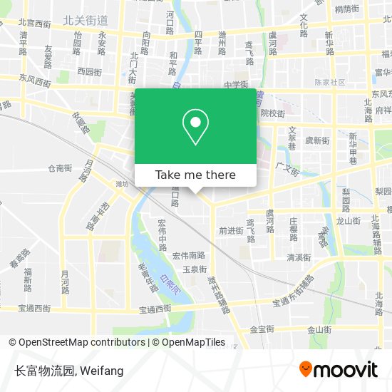 长富物流园 map