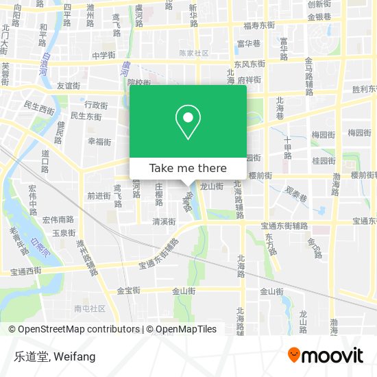 乐道堂 map