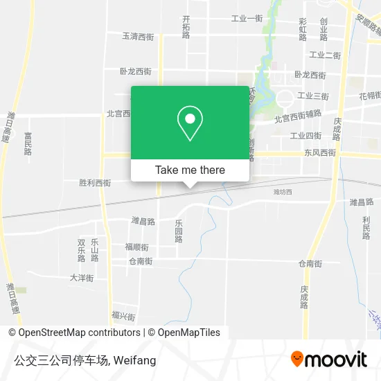 公交三公司停车场 map