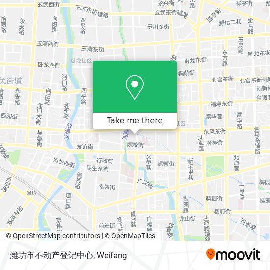 潍坊市不动产登记中心 map