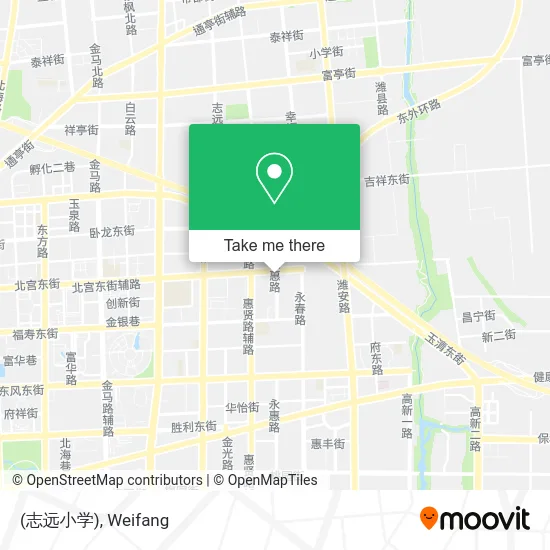 (志远小学) map