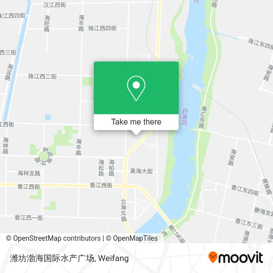 潍坊渤海国际水产广场 map