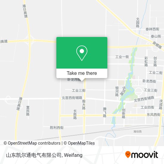山东凯尔通电气有限公司 map