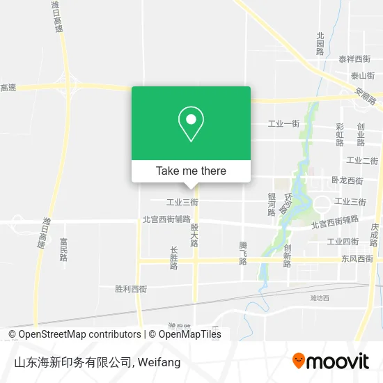 山东海新印务有限公司 map