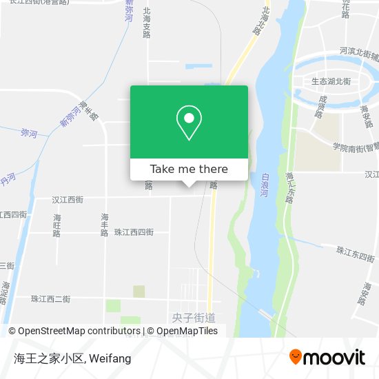 海王之家小区 map