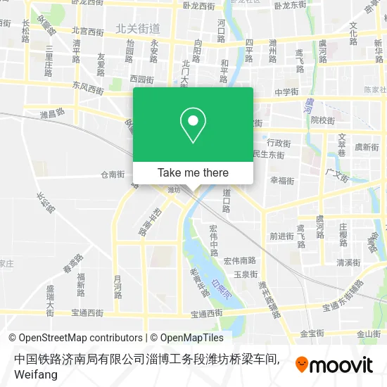 中国铁路济南局有限公司淄博工务段潍坊桥梁车间 map