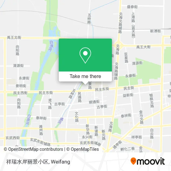 祥瑞水岸丽景小区 map