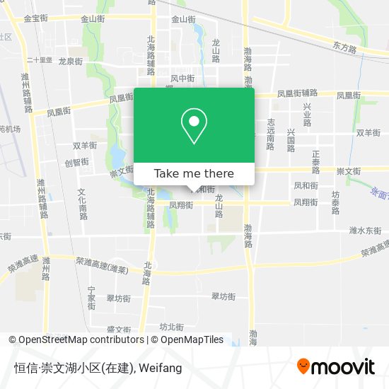 恒信·崇文湖小区(在建) map