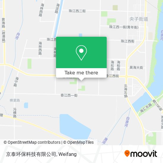 京泰环保科技有限公司 map