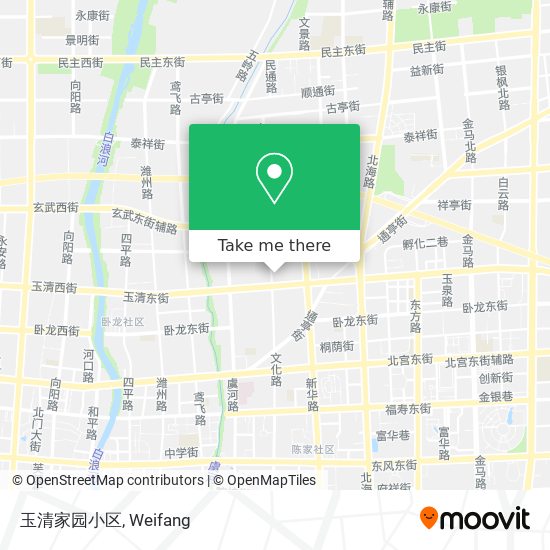 玉清家园小区 map