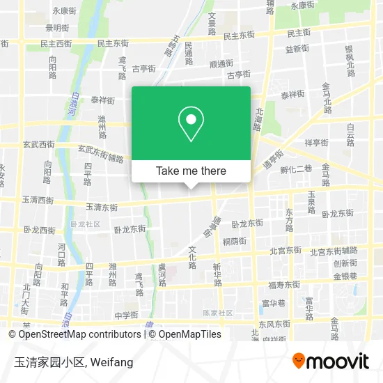 玉清家园小区 map