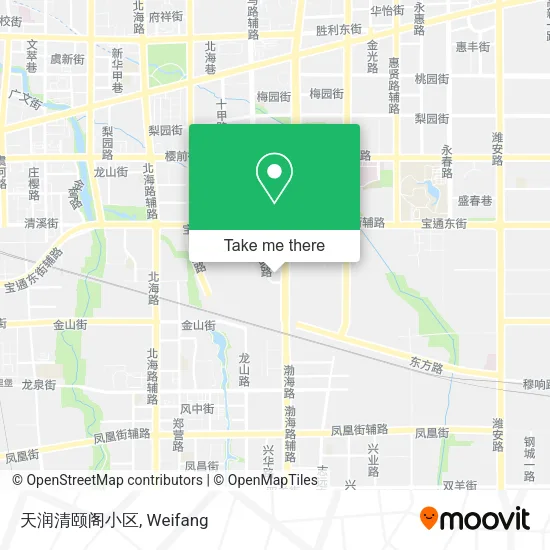 天润清颐阁小区 map