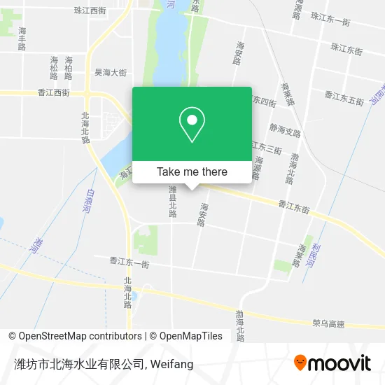 潍坊市北海水业有限公司 map