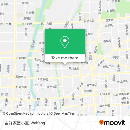 吉祥家园小区 map