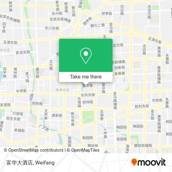 富华大酒店 map