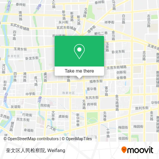 奎文区人民检察院 map