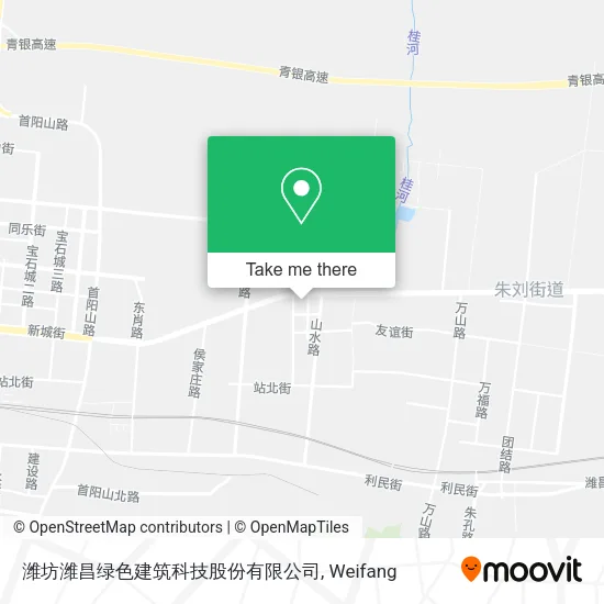 潍坊潍昌绿色建筑科技股份有限公司 map