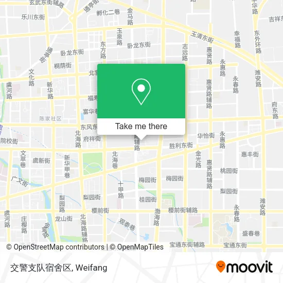 交警支队宿舍区 map