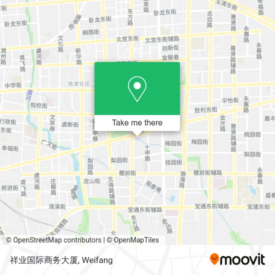祥业国际商务大厦 map