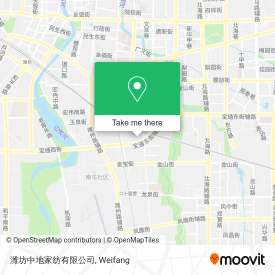 潍坊中地家纺有限公司 map
