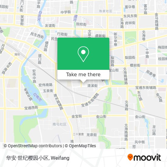 华安·世纪樱园小区 map