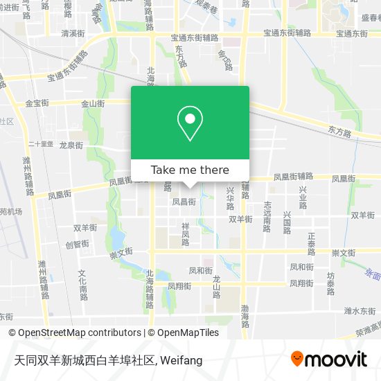 天同双羊新城西白羊埠社区 map