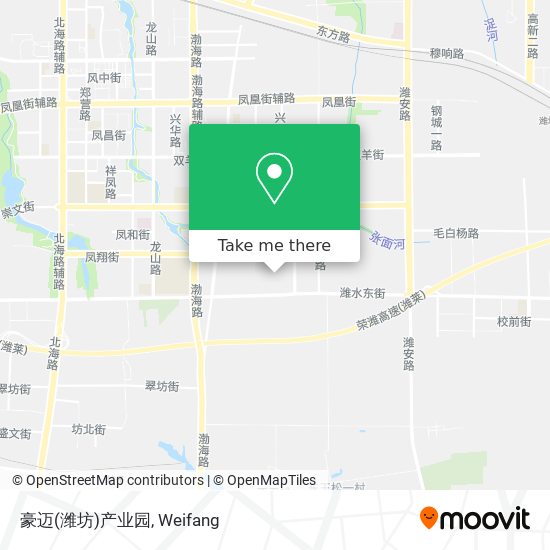 豪迈(潍坊)产业园 map