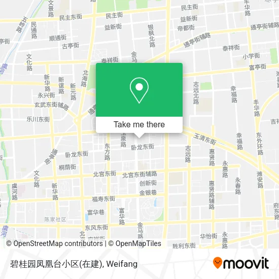 碧桂园凤凰台小区(在建) map