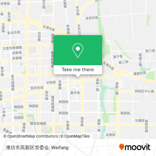 潍坊市高新区管委会 map