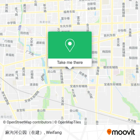 麻沟河公园（在建） map