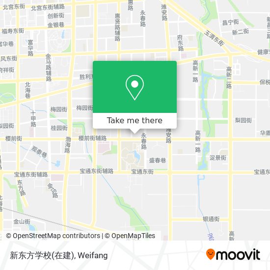 新东方学校(在建) map