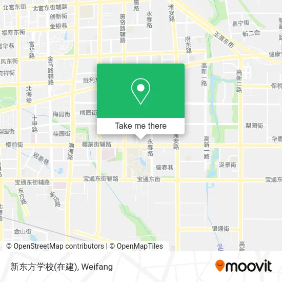 新东方学校(在建) map