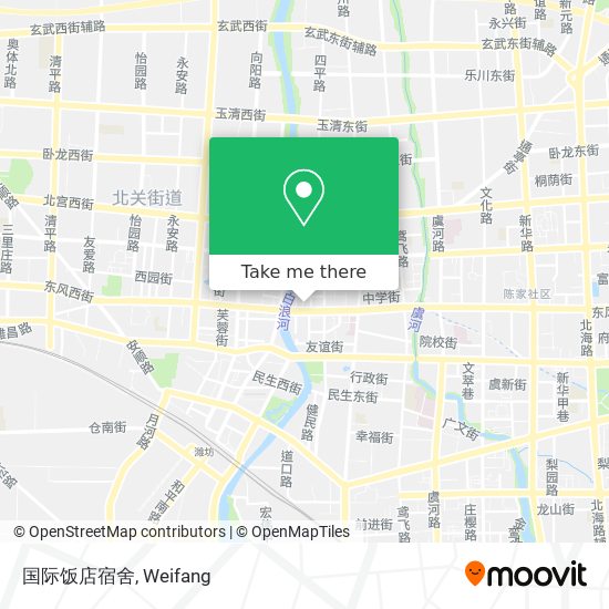 国际饭店宿舍 map
