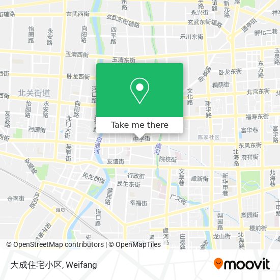 大成住宅小区 map