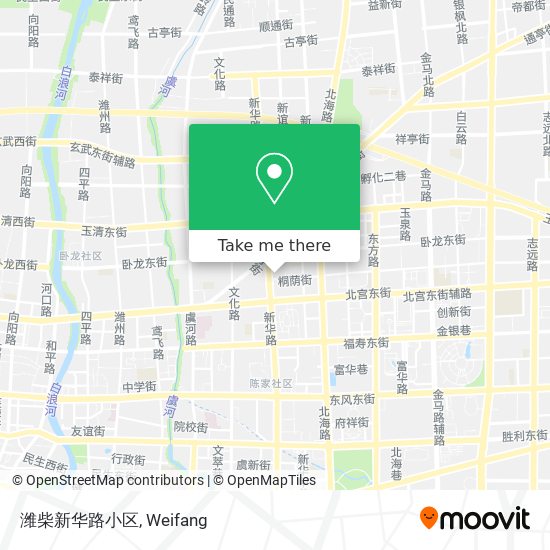 潍柴新华路小区 map