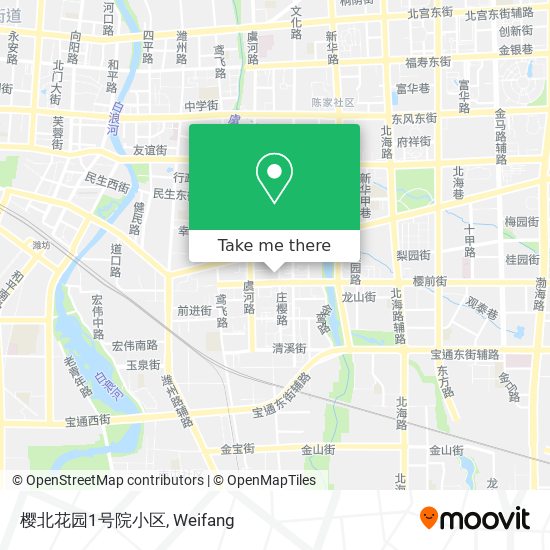樱北花园1号院小区 map